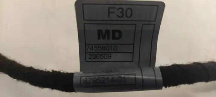 BMW 3 F30 F35 F31 (2012 - 2018) 74558010 Проводка аудиосистемы — фото 4