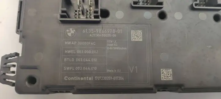 BMW 3 F30 F35 F31 (2012 - 2018) 9866978 Модуль комфорта — фото 3