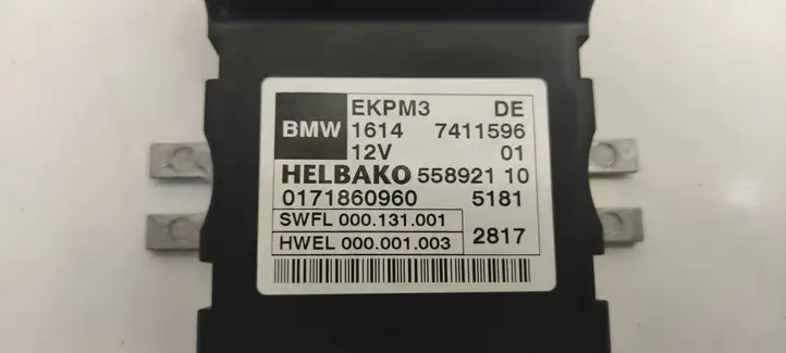 BMW 3 F30 F35 F31 (2012 - 2018) 7411596 Реле насоса горючего — фото 4
