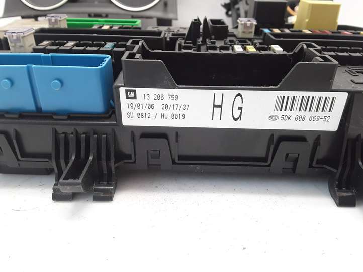 Opel Zafira (2003 - 2006)  0281012549 Комплект зажигания