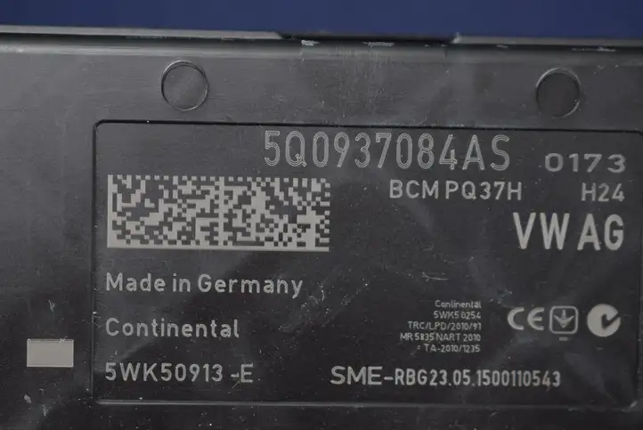 Volkswagen Golf VII (2013 - 2019) 5Q0937084AS Модуль управления кузовом (BCM) — фото 4