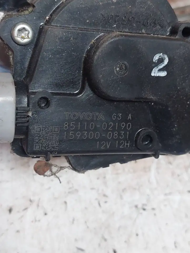 Toyota Auris 150 (2006 - 2012) 8511002190 Двигатель стеклоочистителей — фото 3