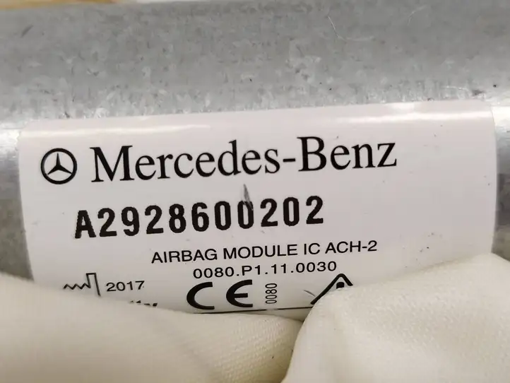 Mercedes-Benz GLE W166/C292 (2015 - 2019) A2928600202 Боковая подушка безопасности шторка — фото 3