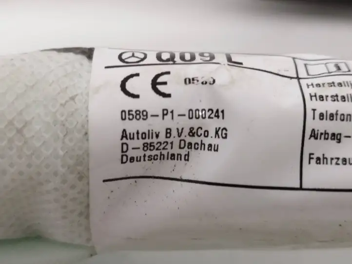Mercedes-Benz CLA C117,X117,W117 (2013 - 2019) 0589P1000241 Боковая подушка безопасности шторка — фото 3