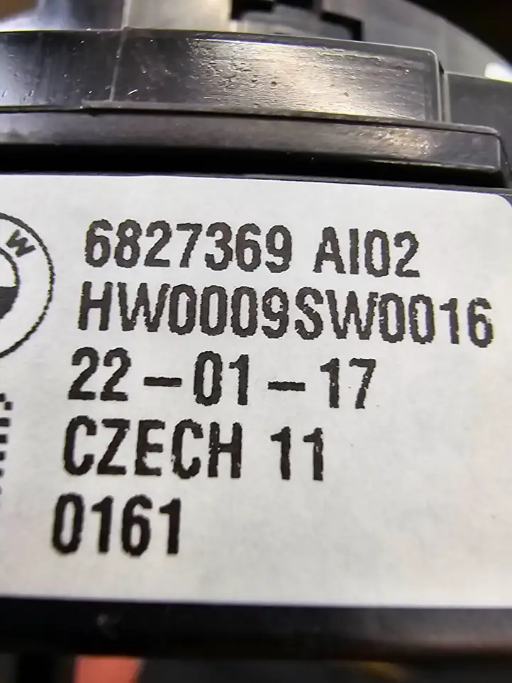 BMW X1 F48 F49 (2015 - 2022) 6827369 Контактное кольцо SRS — фото 4