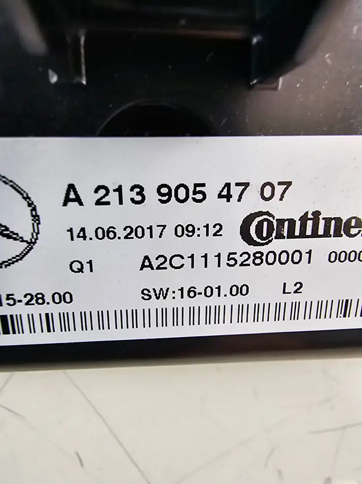 Mercedes-Benz E W238 (2017 - ) A2139054707 Блок управления климат-контролем — фото 4