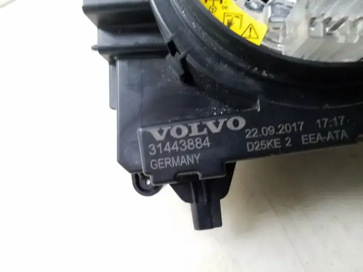 Volvo S90, V90 (2016 - 2020) 31443884 Контактное кольцо SRS — фото 4