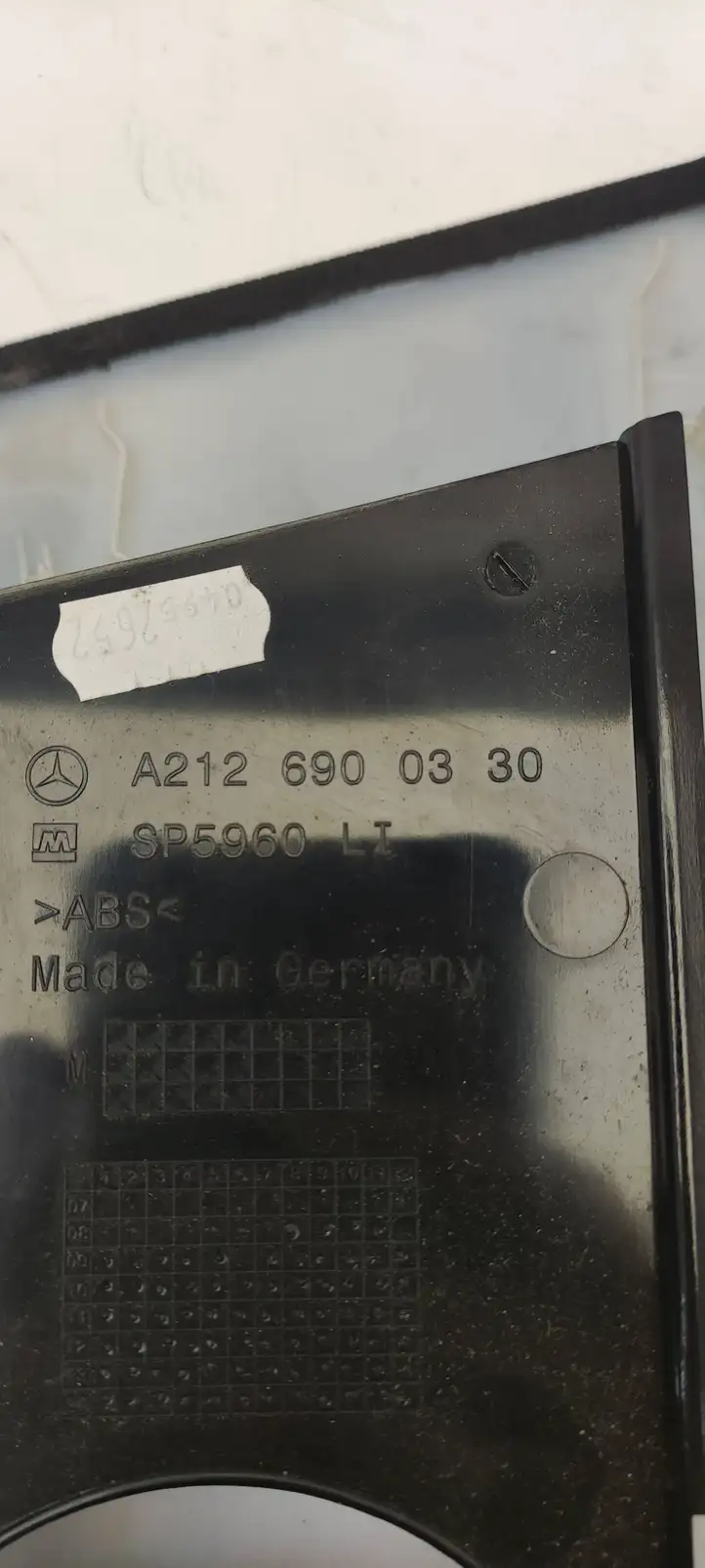 Mercedes-Benz E W212 (2009 - 2016) A2126900330 Обшивка стойки A — фото 3