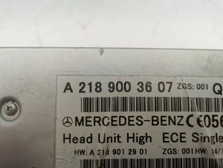 Mercedes-Benz E W212 (2009 - 2016) A2189003607 Магнитола / мультимедийная система — фото 5