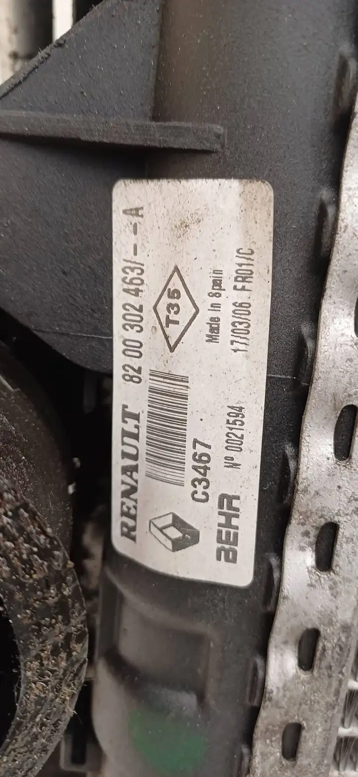 Renault Espace - Grand espace IV (2004 - 2014) 8200302463 Комплект радиаторов охлаждения — фото 5