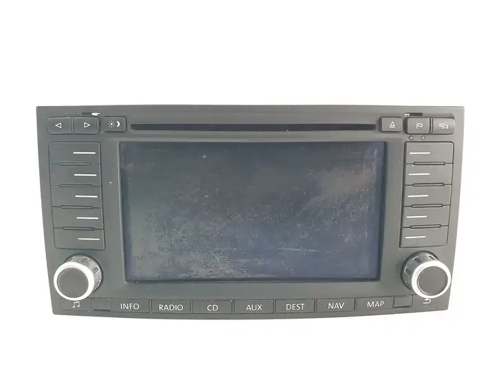 Volkswagen Touareg I (2002 - 2010) 7L6035177E Магнитола / мультимедийная система — фото 3
