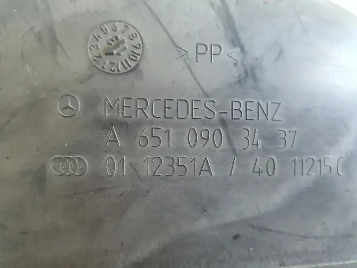 Mercedes-Benz E W212 (2009 - 2016) A6510903437 Детали воздухозаборника — фото 6