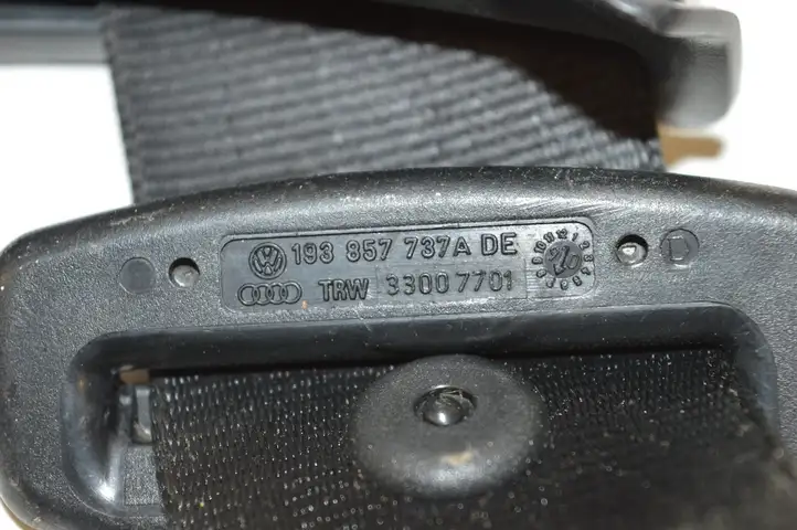 Volkswagen PASSAT B6 (2005 - 2010) 193857737A Задний ремень безопасности — фото 3