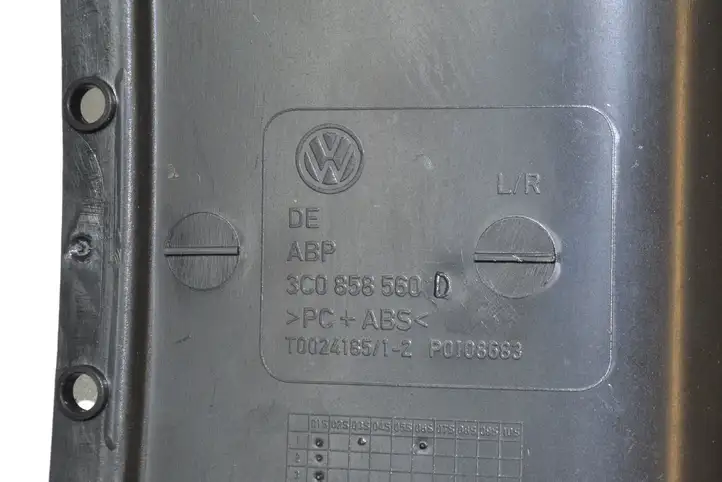 Volkswagen PASSAT B6 (2005 - 2010) 3C0858560D Обшивка рулевой колонки — фото 4
