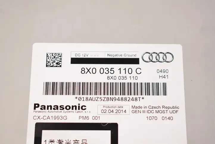 Audi A7 S7 4G (2014 - 2018) 8X0035110C CD/DVD чейнджер — фото 4