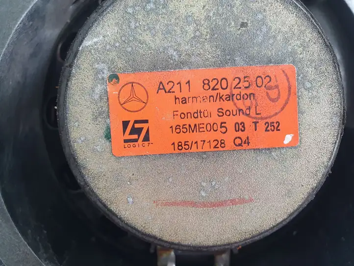 Mercedes-Benz E W211 (2002 - 2009) A2118202502 Динамики задних дверей — фото 4