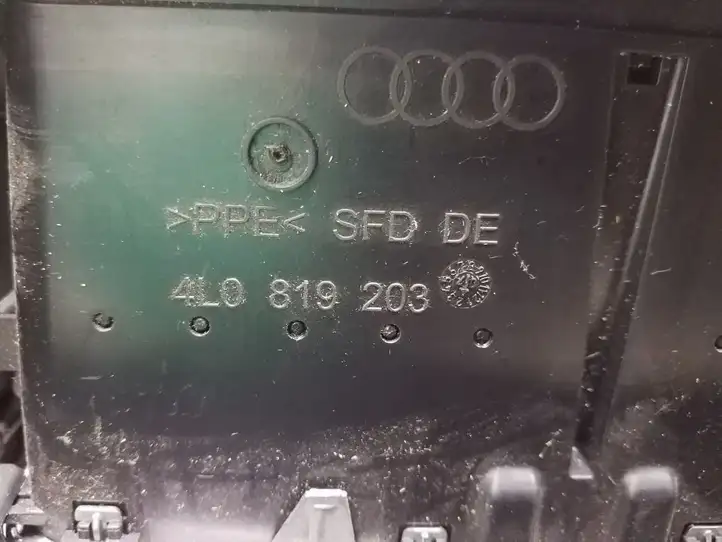 Audi Q7 4L (2005 - 2009) 4L0819203 Центральный воздушный дефлектор — фото 2