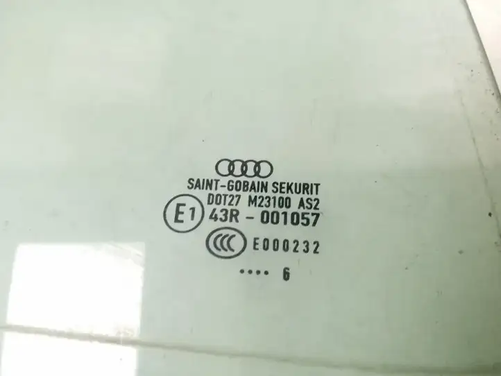 Audi A4 S4 B6 8E 8H (2000 - 2006) Стекло задней двери — фото 2