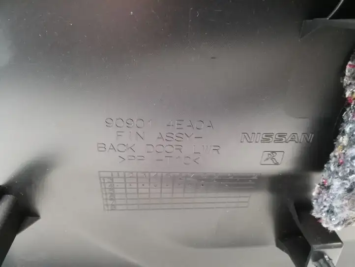 Nissan Qashqai (2013 - 2017) 909014EA0A Обшивка багажника — фото 5