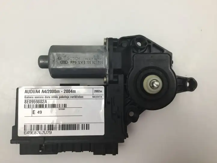 Audi A4 S4 B6 8E 8H (2000 - 2006) 8E0959802A Стеклоподъемник задней двери — фото 4