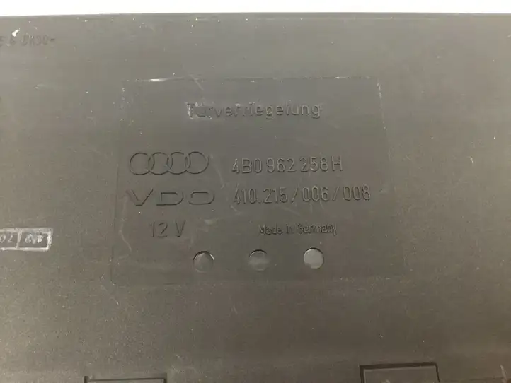 Audi A6 S6 C5 4B (1997 - 2001) 4B0962258H Модуль комфорта — фото 1