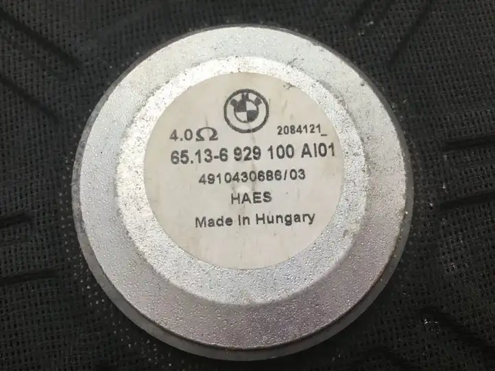 BMW 5 E60 E61 (2004 - 2010) Динамики передних дверей — фото 2