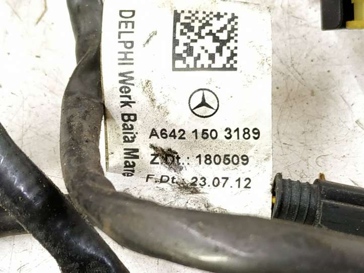 Mercedes-Benz CLS C218,X218 (2011 - 2017)   Проводка двигателя