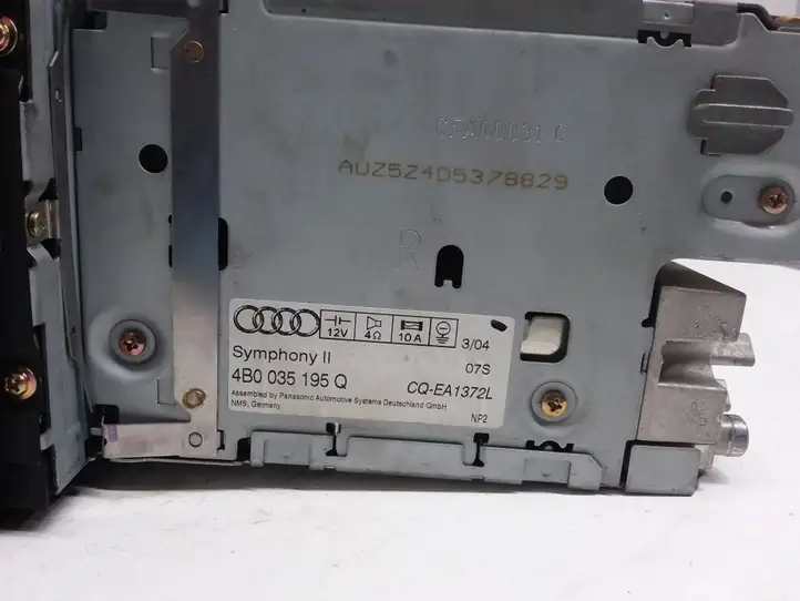 Audi A6 S6 C5 4B (2001 - 2004) 4B0035195Q Магнитола / мультимедийная система — фото 6
