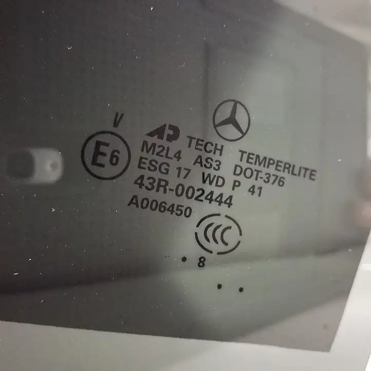 Mercedes-Benz GL X164 (2006 - 2012) Стекло задней двери — фото 2