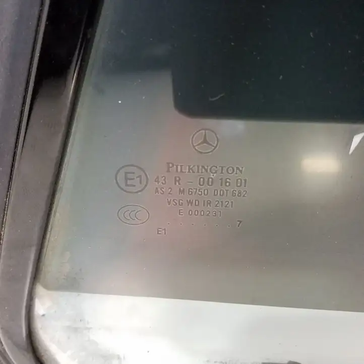 Mercedes-Benz CL C216 (2007 - 2014) Заднее боковое стекло — фото 2