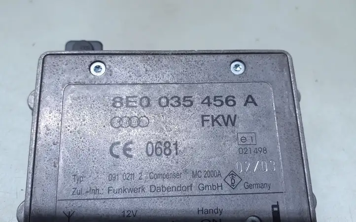 Audi A4 S4 B6 8E 8H (2000 - 2006) 8E0035456A Усилитель антенны — фото 5