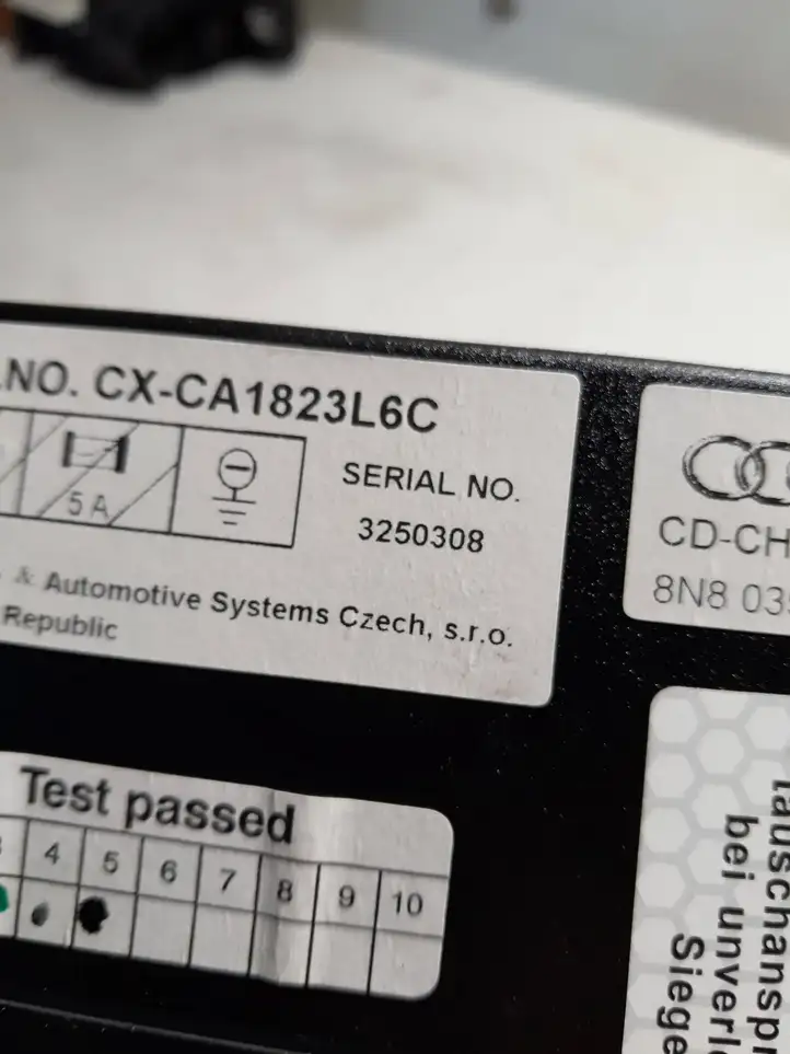 Audi TT Mk1 (2003 - 2006) CXCA1823L6C Магнитола / мультимедийная система — фото 4