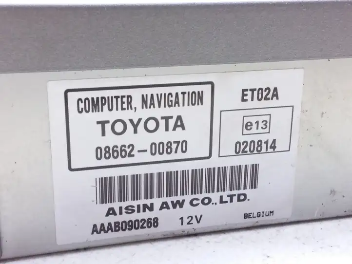 Toyota Avensis T250 (2003 - 2006) 0866200870 Магнитола / мультимедийная система — фото 5