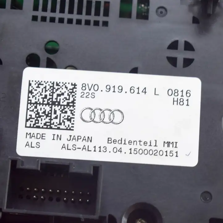 Audi A3/S3 8V (2012 - 2016) 8V0919614L Контроллер мультимедийной системы — фото 3