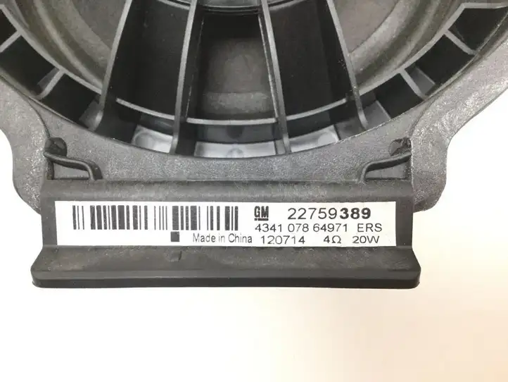 Opel Meriva B (2010 - 2014) Динамики задних дверей — фото 3
