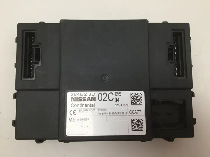 Nissan Qashqai (2006 - 2010) 284B2JD02C Модуль комфорта — фото 1