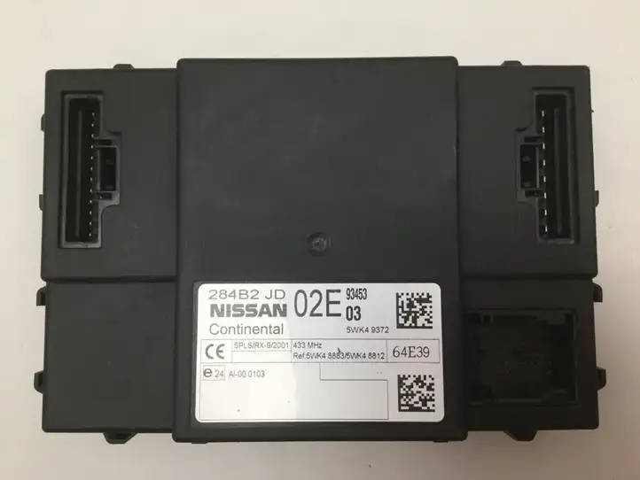 Nissan Qashqai (2006 - 2010) 284B2JD02E Модуль комфорта — фото 1