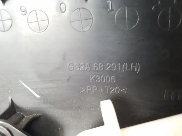 Mazda 6 (2007 - 2009) GS2A68291 Верхняя обшивка стойки D — фото 2