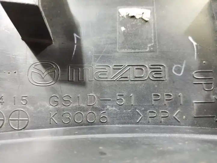 Mazda 6 (2007 - 2009) GS1D51PP1 Молдинг крыла — фото 2