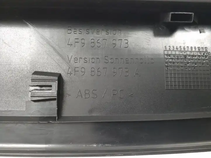 Audi A6 S6 C6 4F (2008 - 2011) 4F9867973A Обшивка багажника — фото 2