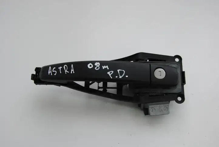 Opel Astra H (2004 - 2009) Наружная ручка двери — фото 1