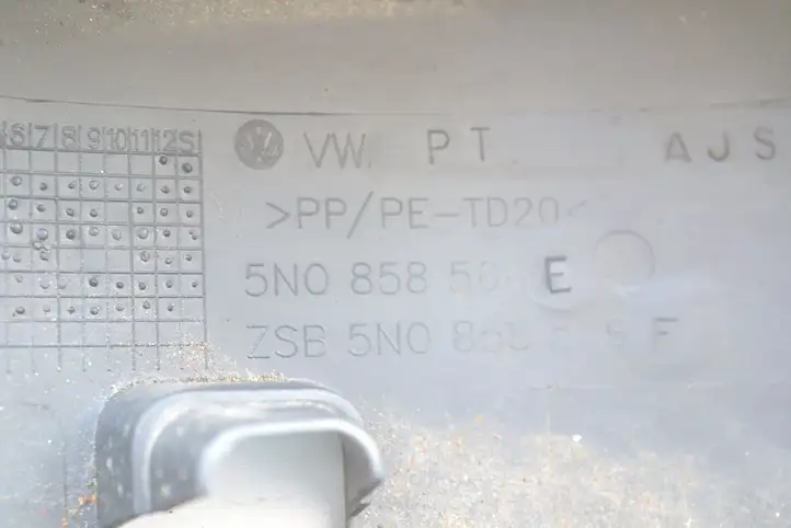 Volkswagen Golf VI (2009 - 2013) 5N0858566E Обшивка рулевой колонки — фото 5