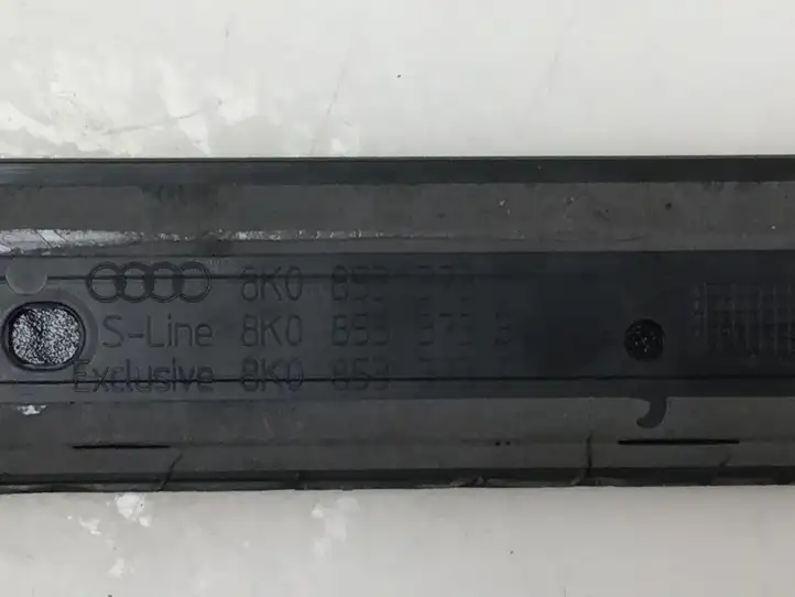 Audi A4 S4 B8 8K (2007 - 2011) 8K0853373 Внутренняя отделка переднего порога — фото 2