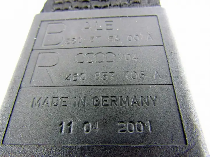 Audi A6 S6 C5 4B (1997 - 2001) Задний ремень безопасности — фото 4