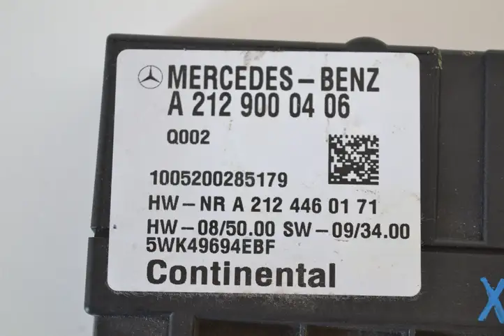 Mercedes-Benz E A207 (2010 - 2017) A2129000406 Блок управления топливным насосом — фото 3