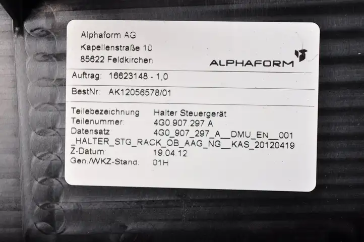 Audi A7 S7 4G (2014 - 2018) 4G0907297A Прочие детали салона — фото 4
