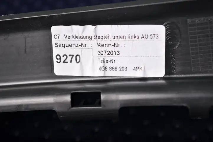 Audi A7 S7 4G (2014 - 2018) 4G8868204 Прочие детали салона — фото 5