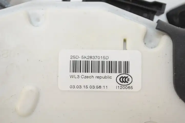 Volkswagen Sharan (2010 - 2015) 5K2837015D Замок ручки двери — фото 5