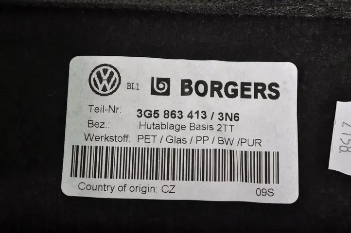 Volkswagen PASSAT B8 (2015 - ) 3G5863413 Задний подоконник — фото 4