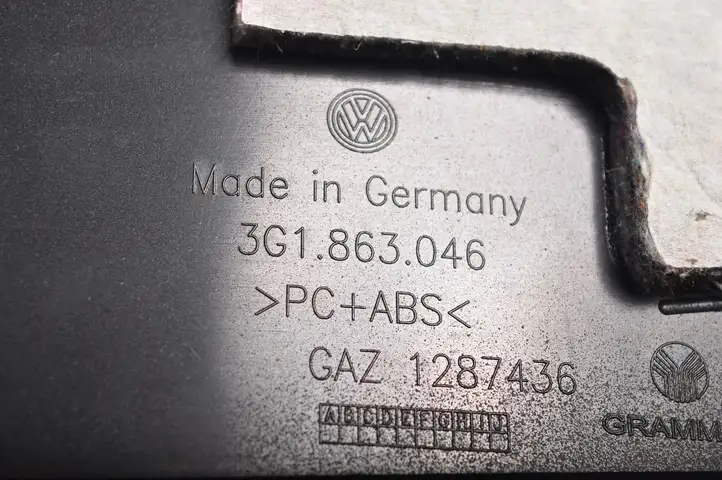 Volkswagen PASSAT B8 (2015 - ) 3G1863045 Прочие детали салона — фото 5